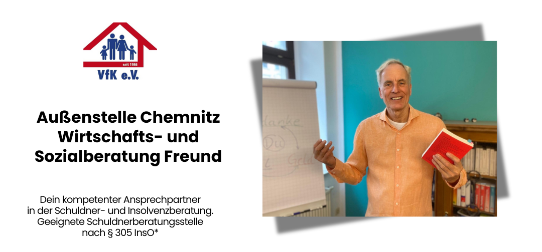 Schuldnerberater Ulrich Freund